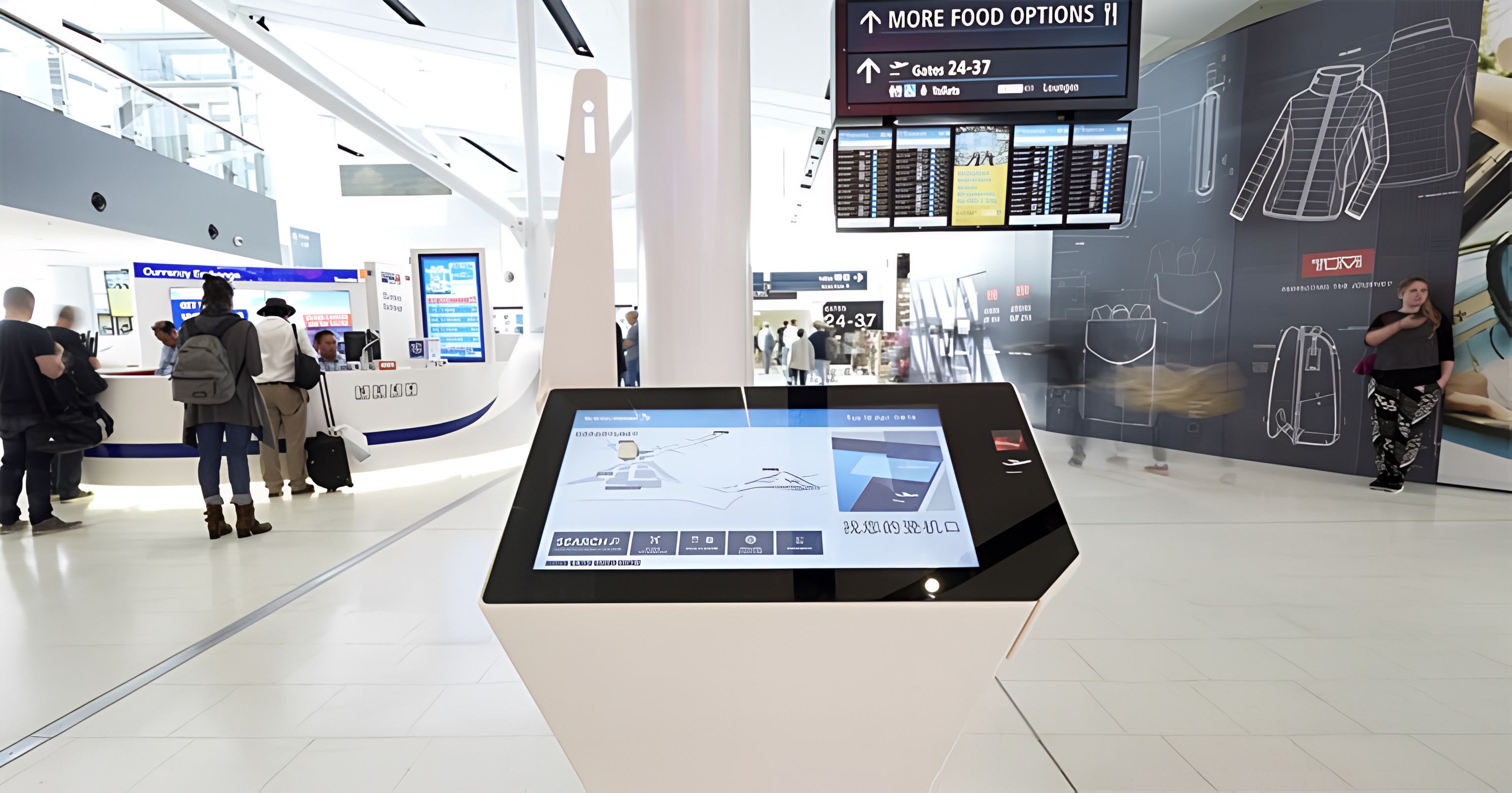 Airports & Transportation Hubs — Abuzz wayfinding solution