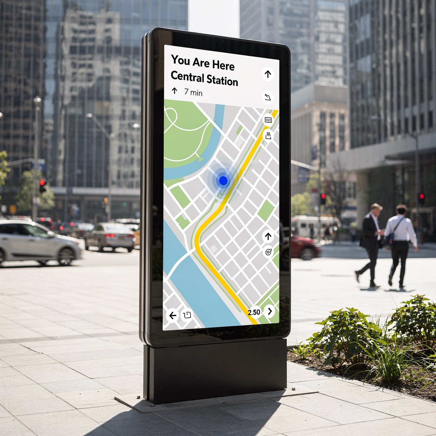 Smart Cities & Public Spaces — Abuzz wayfinding solution